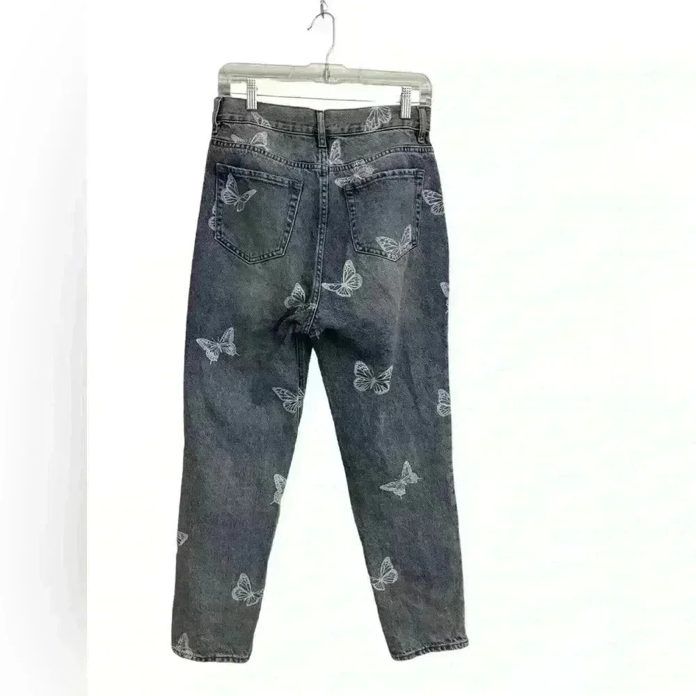 PacSun Eco Butterfly Ultra High Rise Slim Fit Jeans Size 28 - Picture 6 of 6